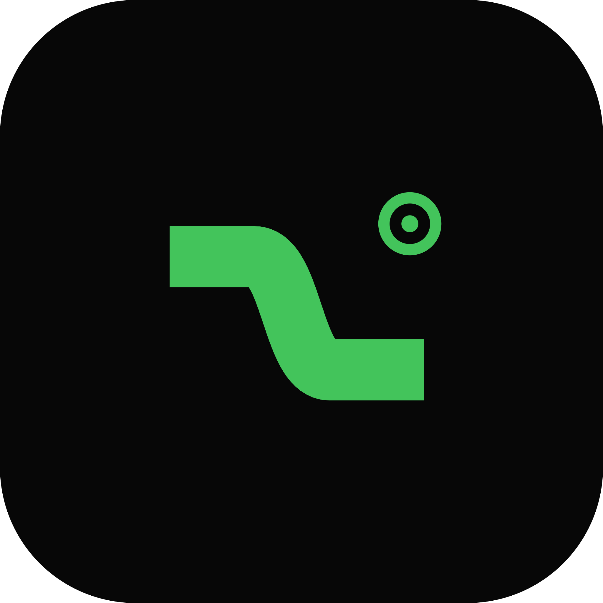 App icon, dark